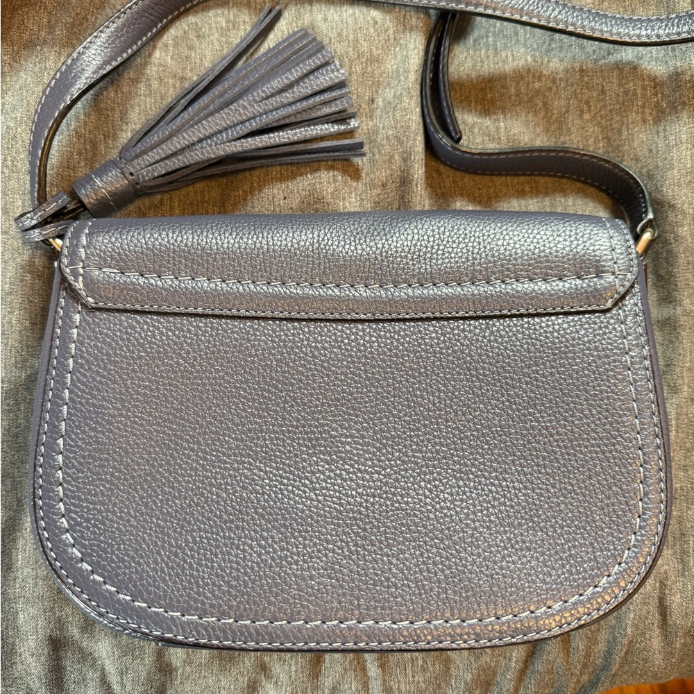 kate spade blue leather crossbody bag - Picture 5 of 6